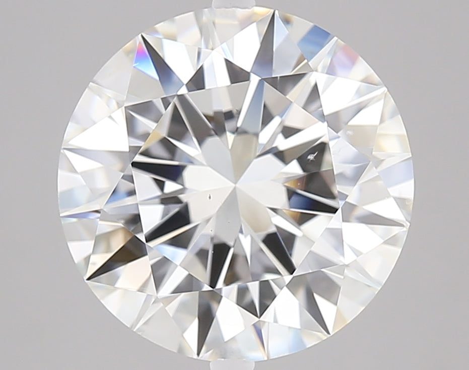 5.01 carat Round diamond F SI1 Excellent