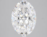 4.02 carat Oval diamond E SI1 