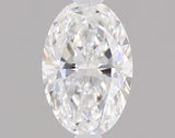 0.50 carat Oval diamond D VVS1 