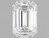 0.70 carat Emerald diamond E VVS2 