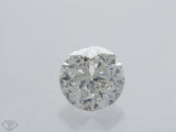 0.70 carat Round diamond K  I1 Fair