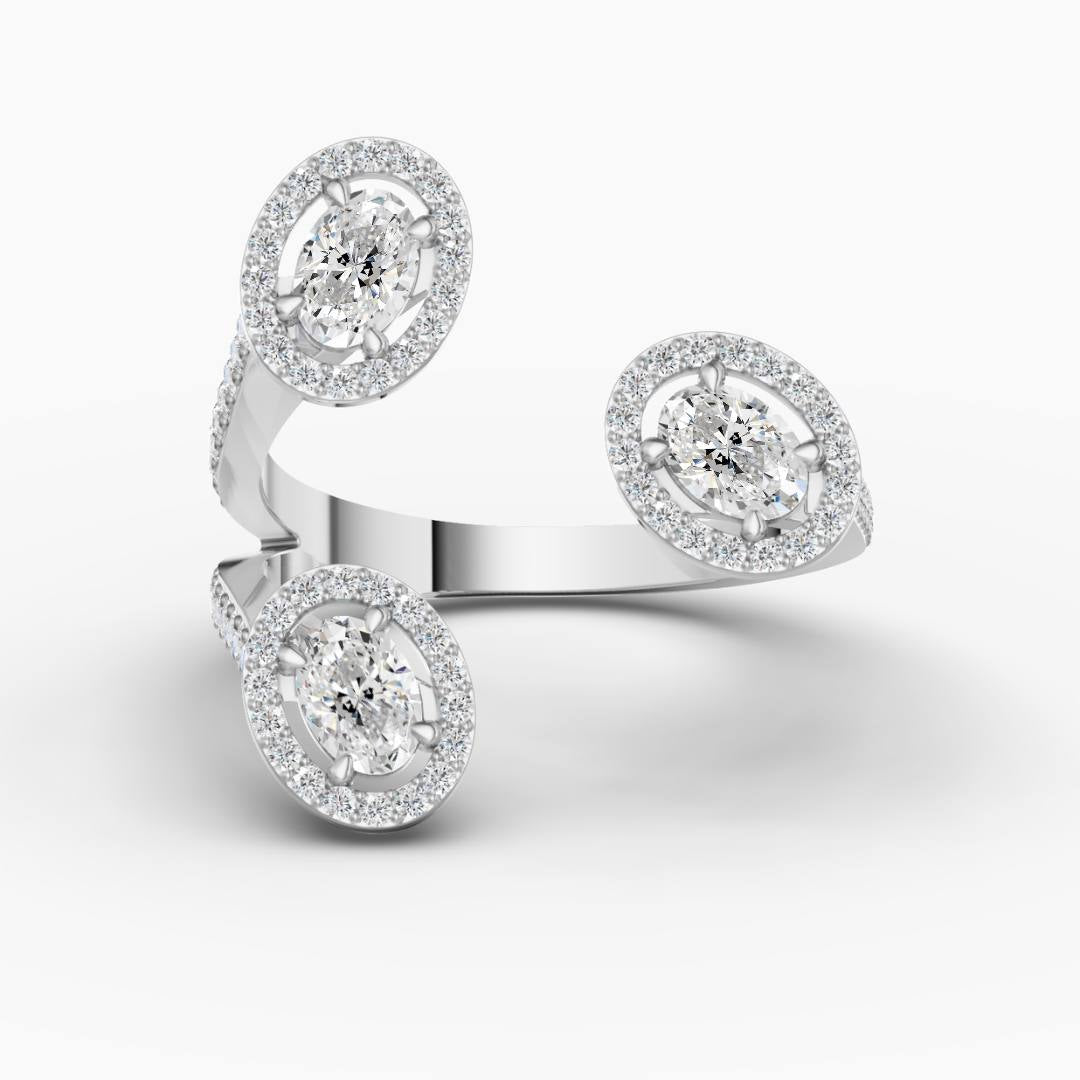 18K White Gold, 14K White Gold