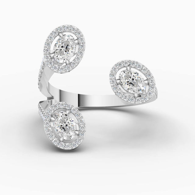 18K White Gold, 14K White Gold