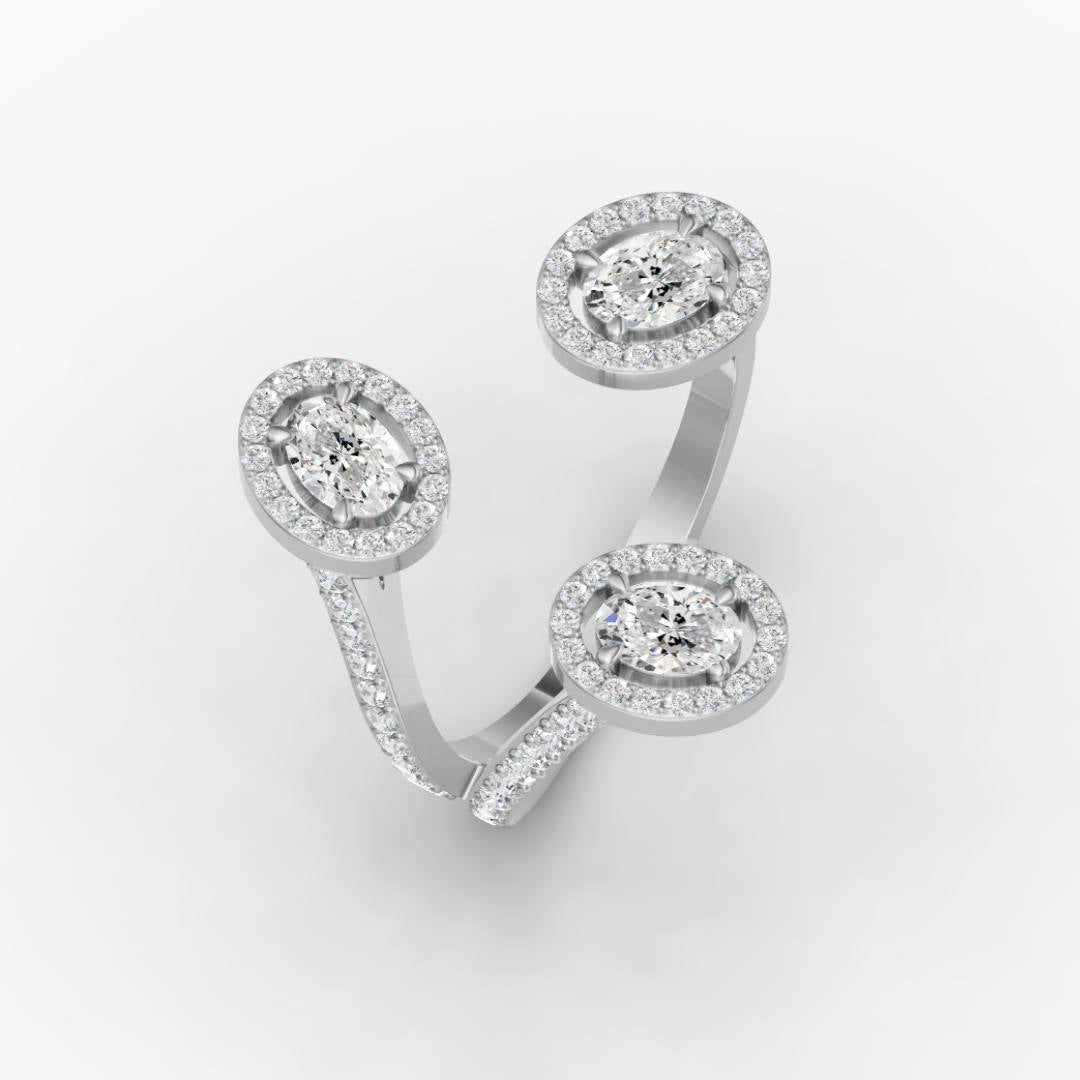 18K White Gold, 14K White Gold