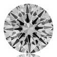 0.41 carat Round diamond I SI1 Excellent