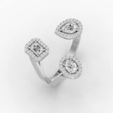 18K White Gold, 14K White Gold
