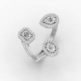 18K White Gold, 14K White Gold