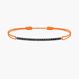 Black Diamond Bar Cord Bracelet
