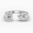18K White Gold, 14K White Gold