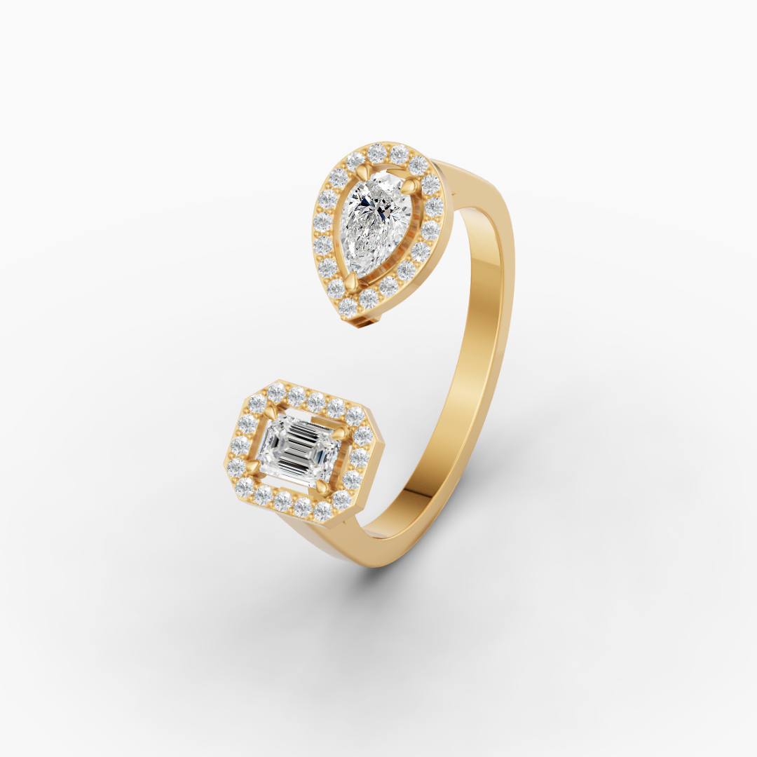 18K Yellow Gold, 14K Yellow Gold