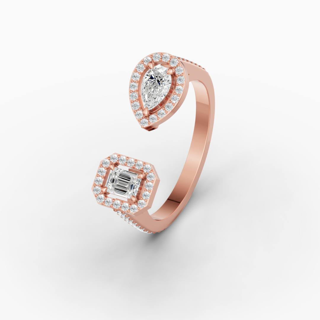 18K Rose Gold, 14K Rose Gold