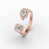 18K Rose Gold, 14K Rose Gold