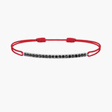 Black Diamond Bar Cord Bracelet