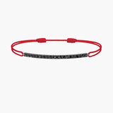 Black Diamond Bar Cord Bracelet