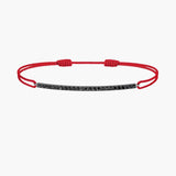 Black Diamond Bar Cord Bracelet