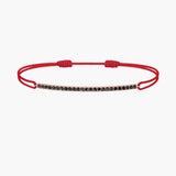 Black Diamond Bar Cord Bracelet