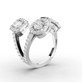 18K White Gold, 14K White Gold