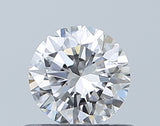 0.50 carat Round diamond E VVS1 Excellent