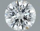 0.51 carat Round diamond I VVS2 Excellent