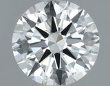 0.50 carat Round diamond I VVS2 Excellent