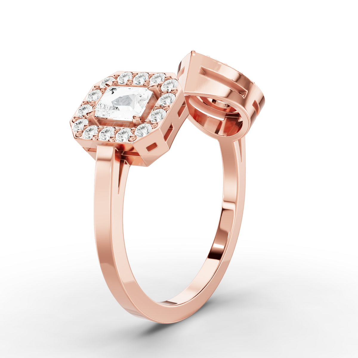 18K Rose Gold, 14K Rose Gold