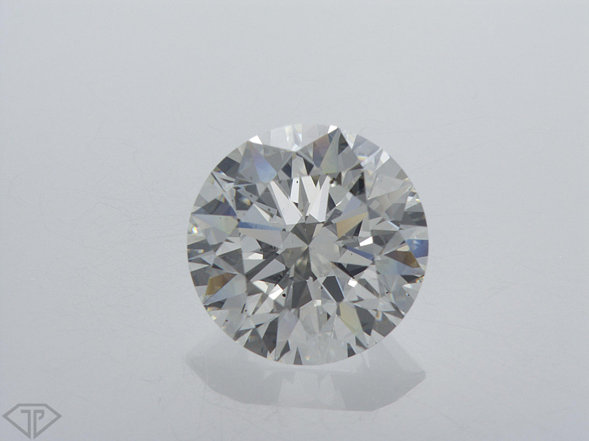 5.01 carat Round diamond J SI1 Excellent