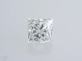 0.70 carat Princess diamond K  VVS1