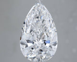 5.11 carat Pear diamond D VS2 