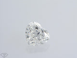 0.71 carat Heart diamond J  VVS2