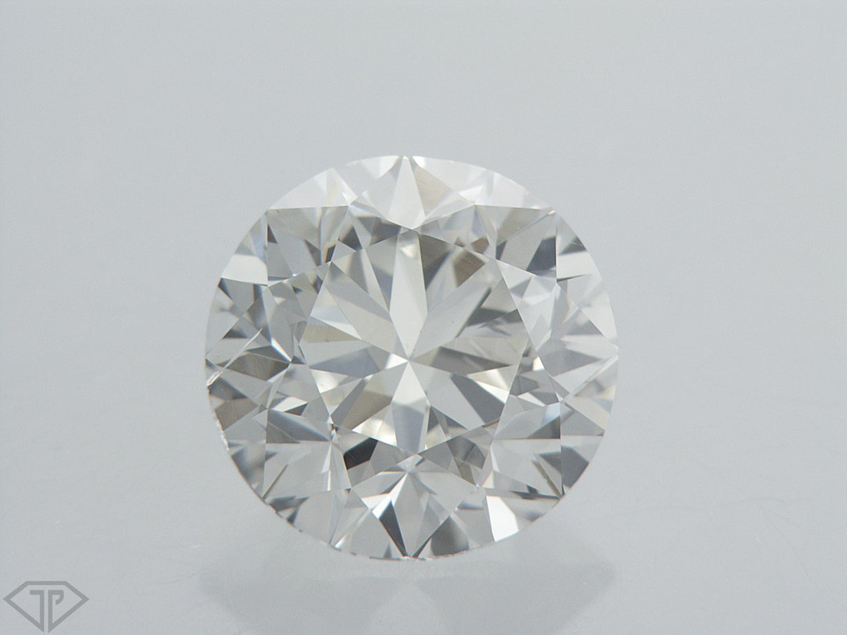 3.02 carat Round diamond J  SI1 Very good