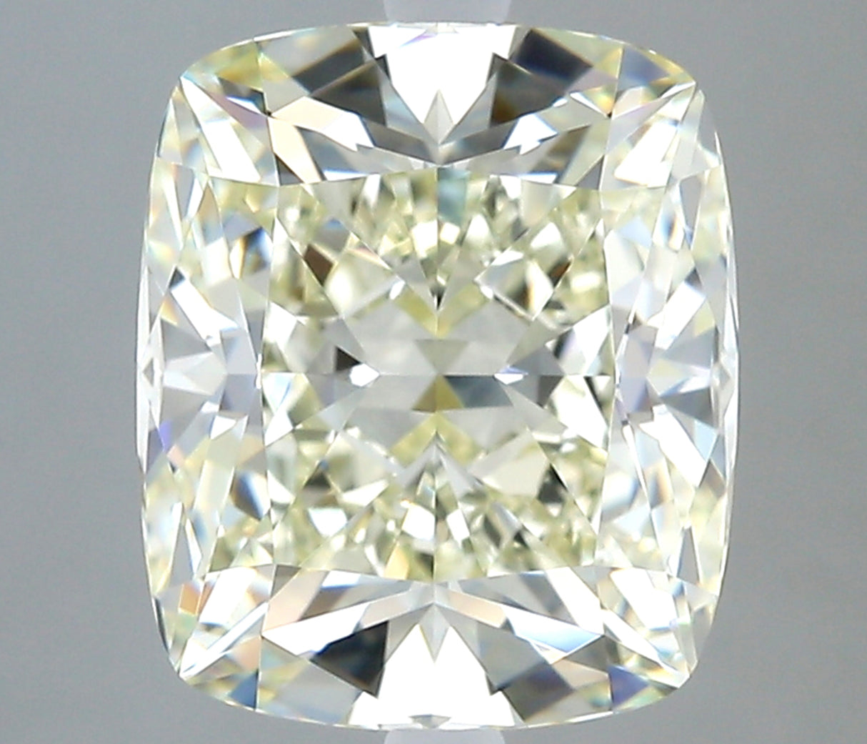 4.01 carat Cushion diamond K  VVS2 Very good