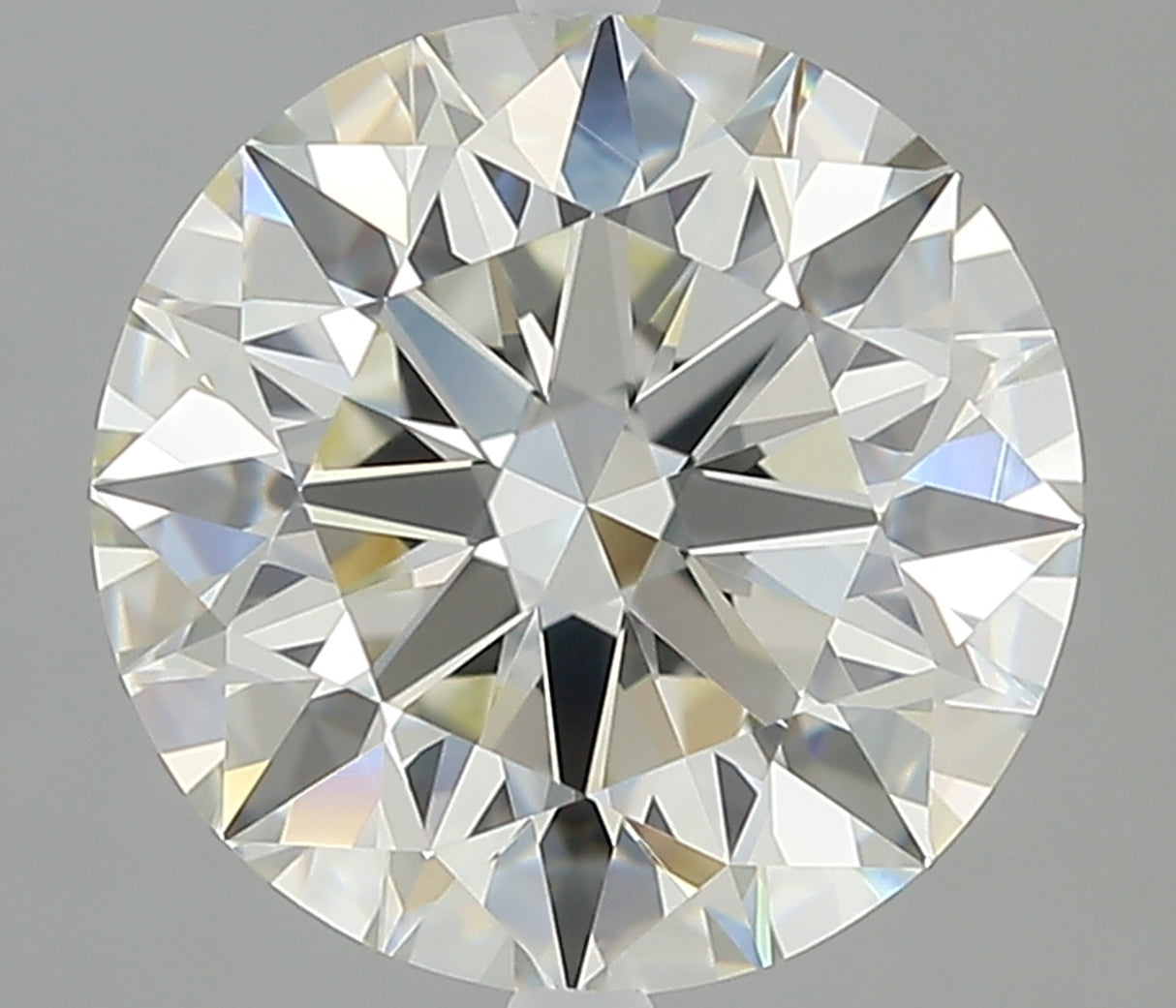 2.55 carat Round diamond J  IF Excellent