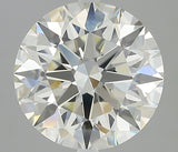 2.55 carat Round diamond J  IF Excellent