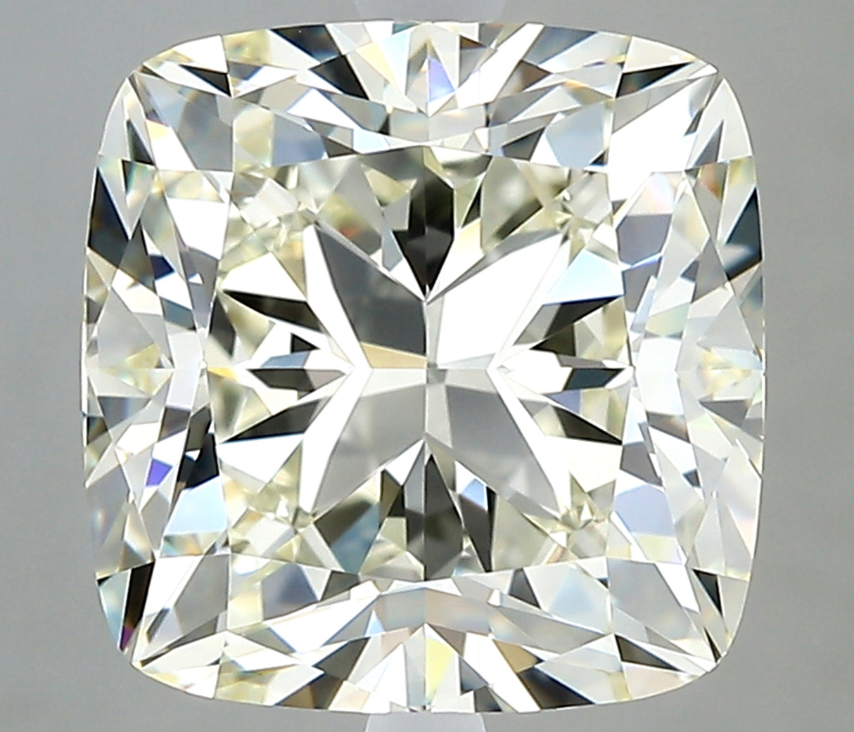 5.01 carat Cushion diamond K  VVS2 Very good