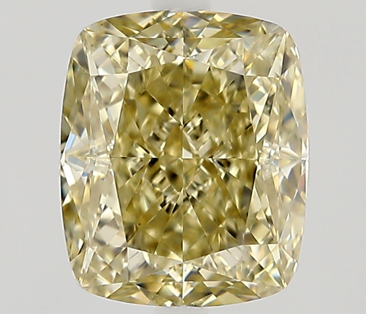 1.07 carat Cushion diamond  Yellow VS1 Excellent