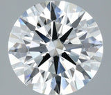 1.62 carat Round diamond H  VVS1 Excellent