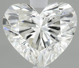 0.50 carat Heart diamond H  VVS2 Very good