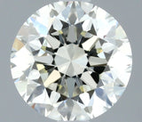 0.50 carat Round diamond J  VVS2 Excellent