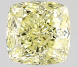 1.12 carat Cushion diamond  Yellow VVS1 Excellent