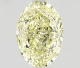 0.90 carat Oval diamond  Yellow VS1 Excellent