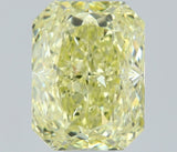 0.59 carat Radiant diamond  Yellow IF Excellent