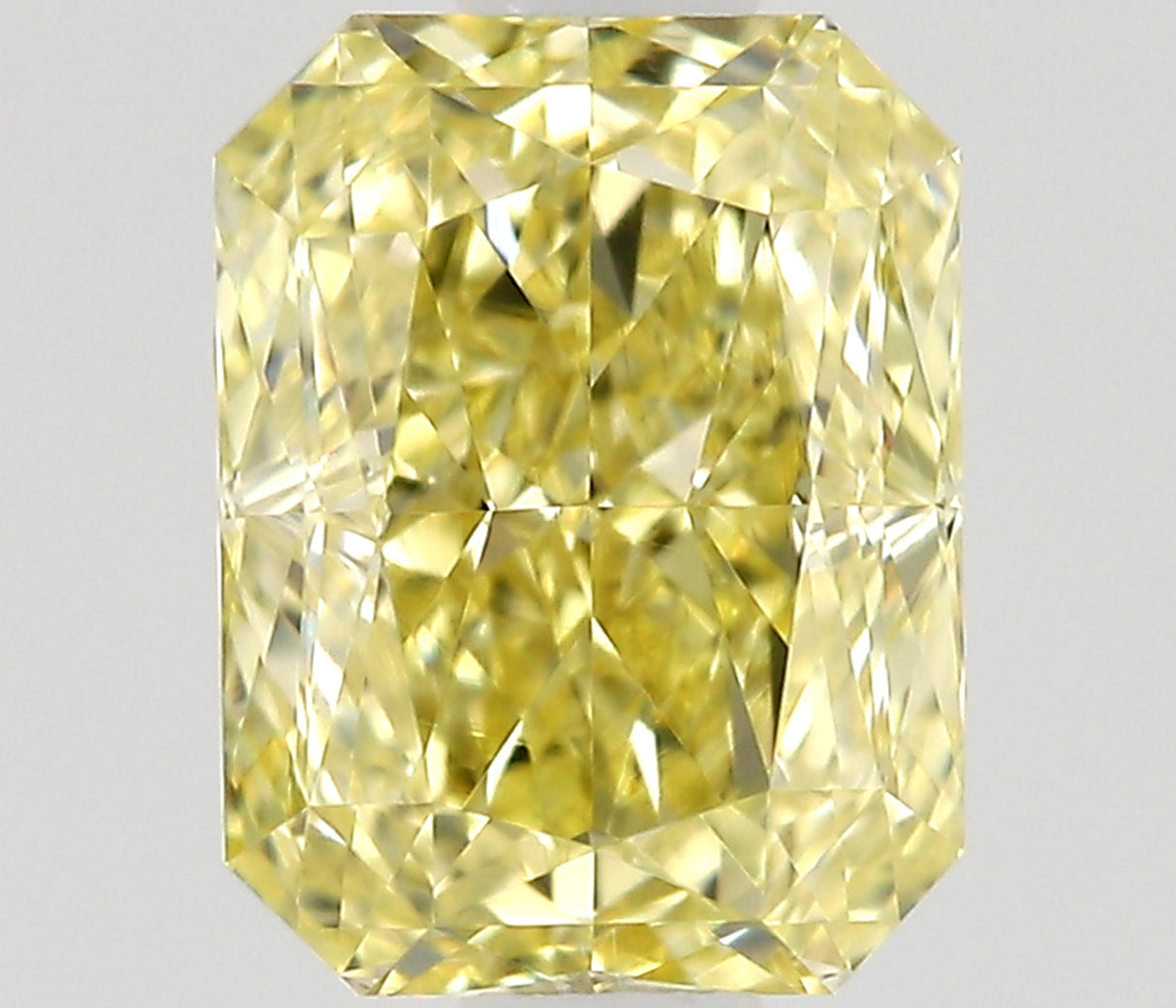 0.50 carat Radiant diamond  Yellow VS1 Excellent