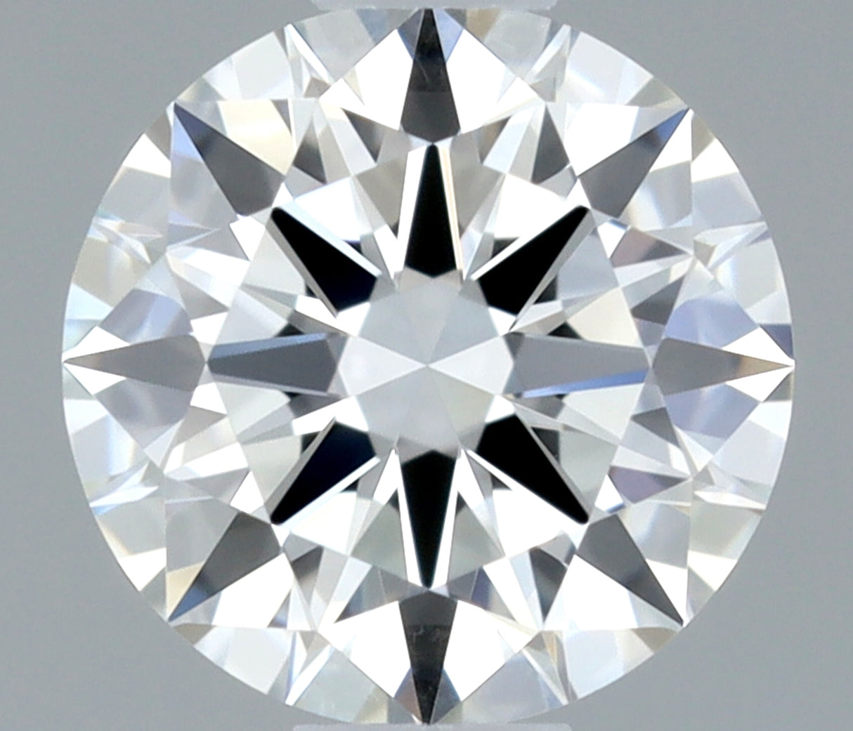 0.53 carat Round diamond F  VVS1 Excellent
