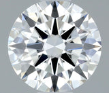 0.53 carat Round diamond F  VVS1 Excellent