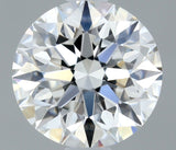 0.65 carat Round diamond F  IF Excellent
