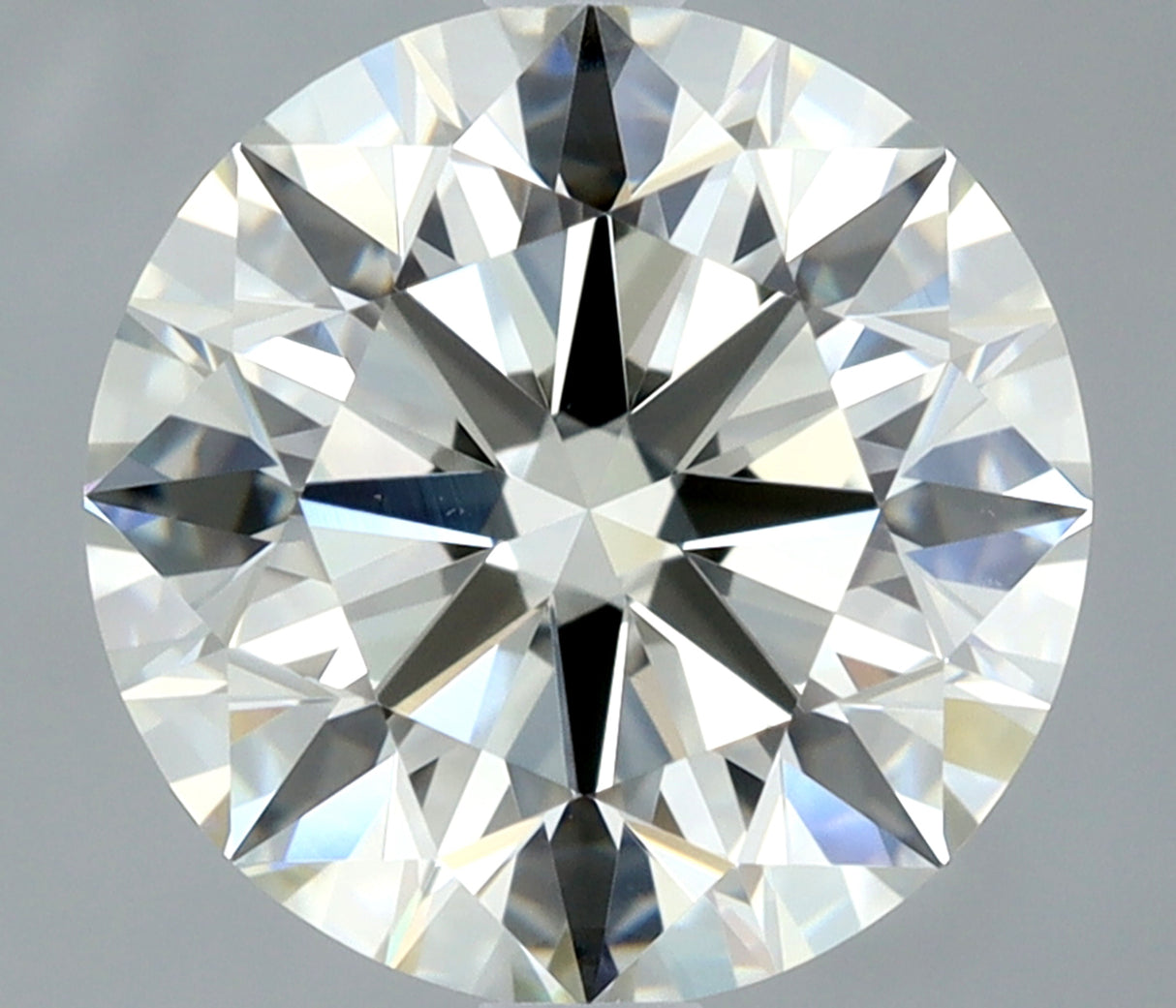 1.85 carat Round diamond J  VVS2 Excellent