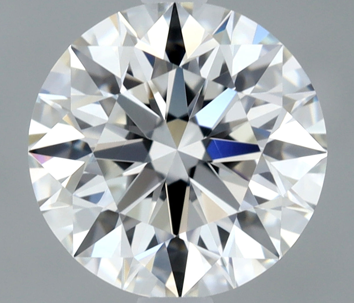1.08 carat Round diamond F  IF Excellent