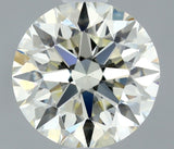0.58 carat Round diamond K  VVS2 Excellent