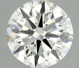 0.55 carat Round diamond J  VVS2 Excellent