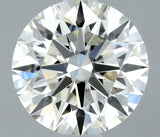 0.62 carat Round diamond H  VVS2 Excellent